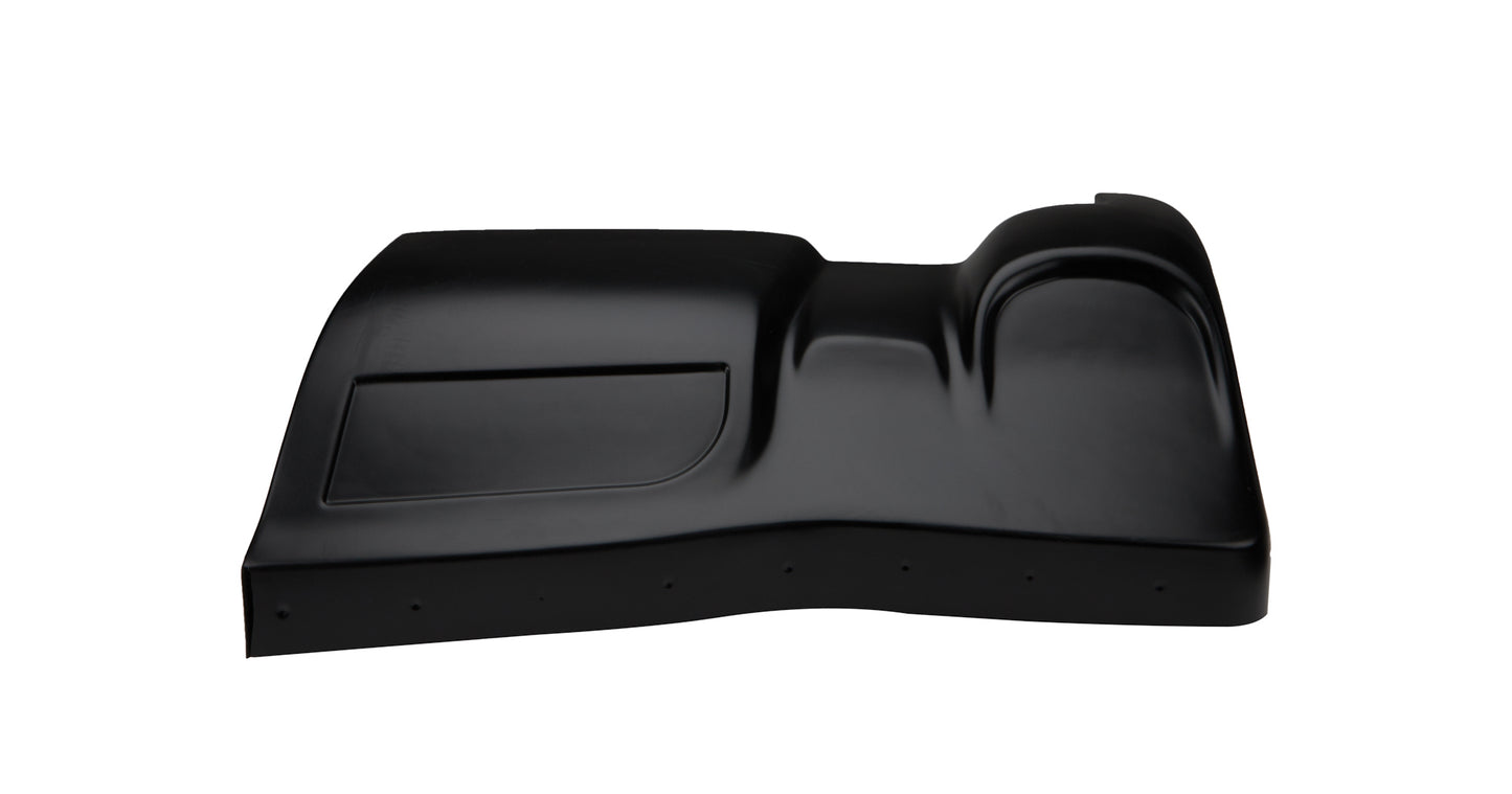 Nose - SS Killer Z - Driver Side - Upper - Plastic - Black - Street Stock - Each