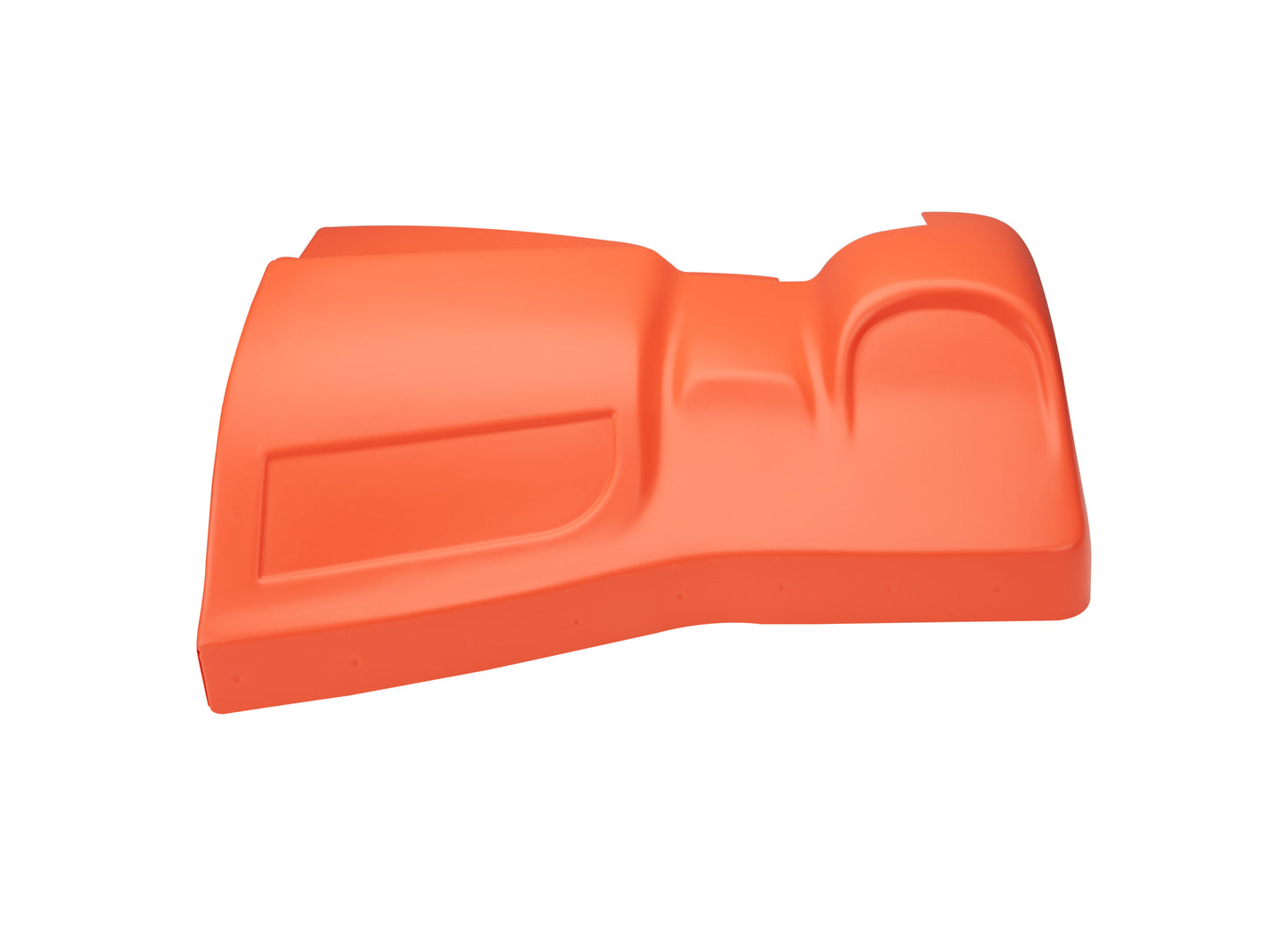 Nose - SS Killer Z - Driver Side - Upper - Plastic - Fluorescent Orange - Street Stock - Each