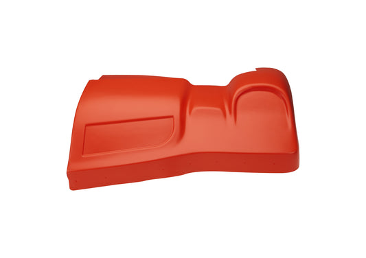Nose - SS Killer Z - Driver Side - Upper - Plastic - Orange - Street Stock - Each