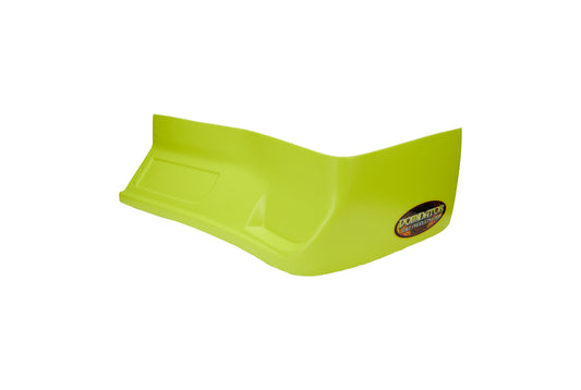 Nose - SS Killer Z - Driver Side - Lower - Plastic - Fluorescent Yellow - Street Stock - Each