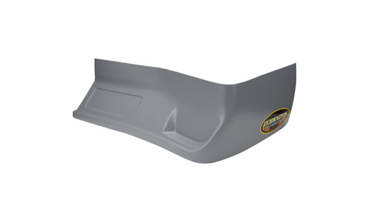 Nose - SS Killer Z - Driver Side - Lower - Plastic - Gray - Street Stock - Each