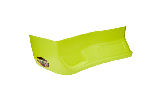 Nose - SS Killer Z - Passenger Side - Lower - Plastic - Fluorescent Yellow - Street Stock - Each