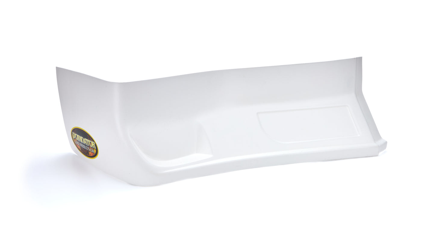 Nose - SS Killer Z - Passenger Side - Lower - Plastic - White - Street Stock - Each