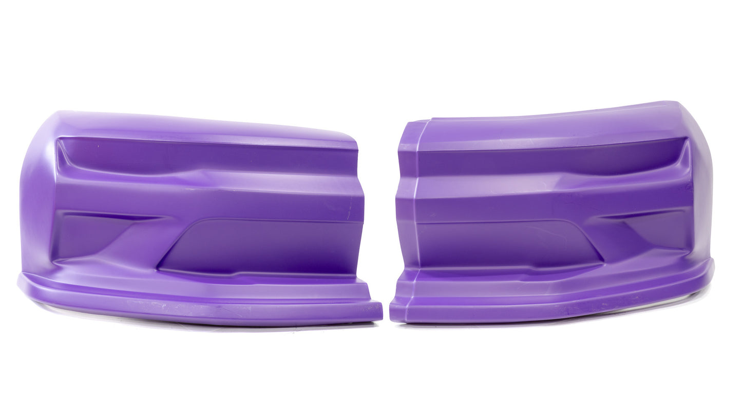 Nose - Dominator SS Camaro - 2-Piece Complete - Plastic - Purple - Universal - Street Stock - Kit