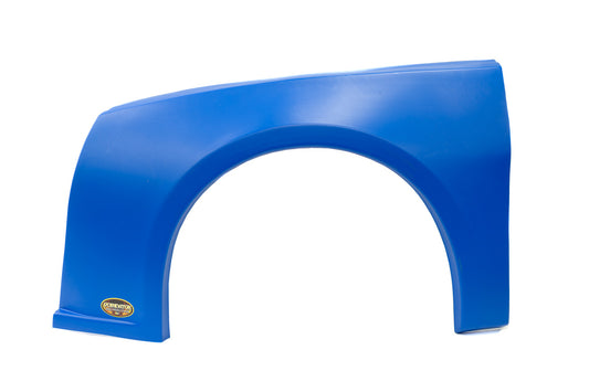 Fender - Driver Side - Plastic - Blue - Street Stock - Each