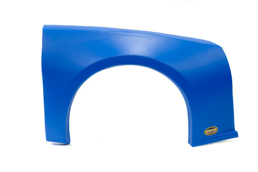 Fender - Passenger Side - Plastic - Blue - Street Stock - Each