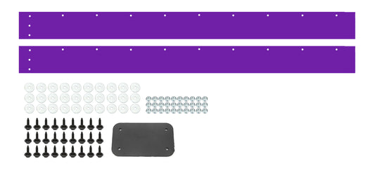 Air Valance - Killer Z - 2-Piece - Plastic - Purple - GM F-Body 1981 - Kit