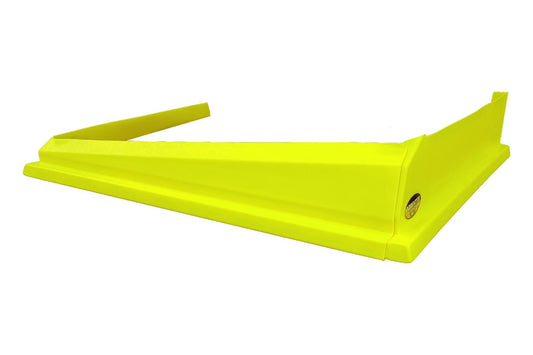 Air Valance - 3 Piece - Plastic - Fluorescent Yellow - Dirt Modified - Kit