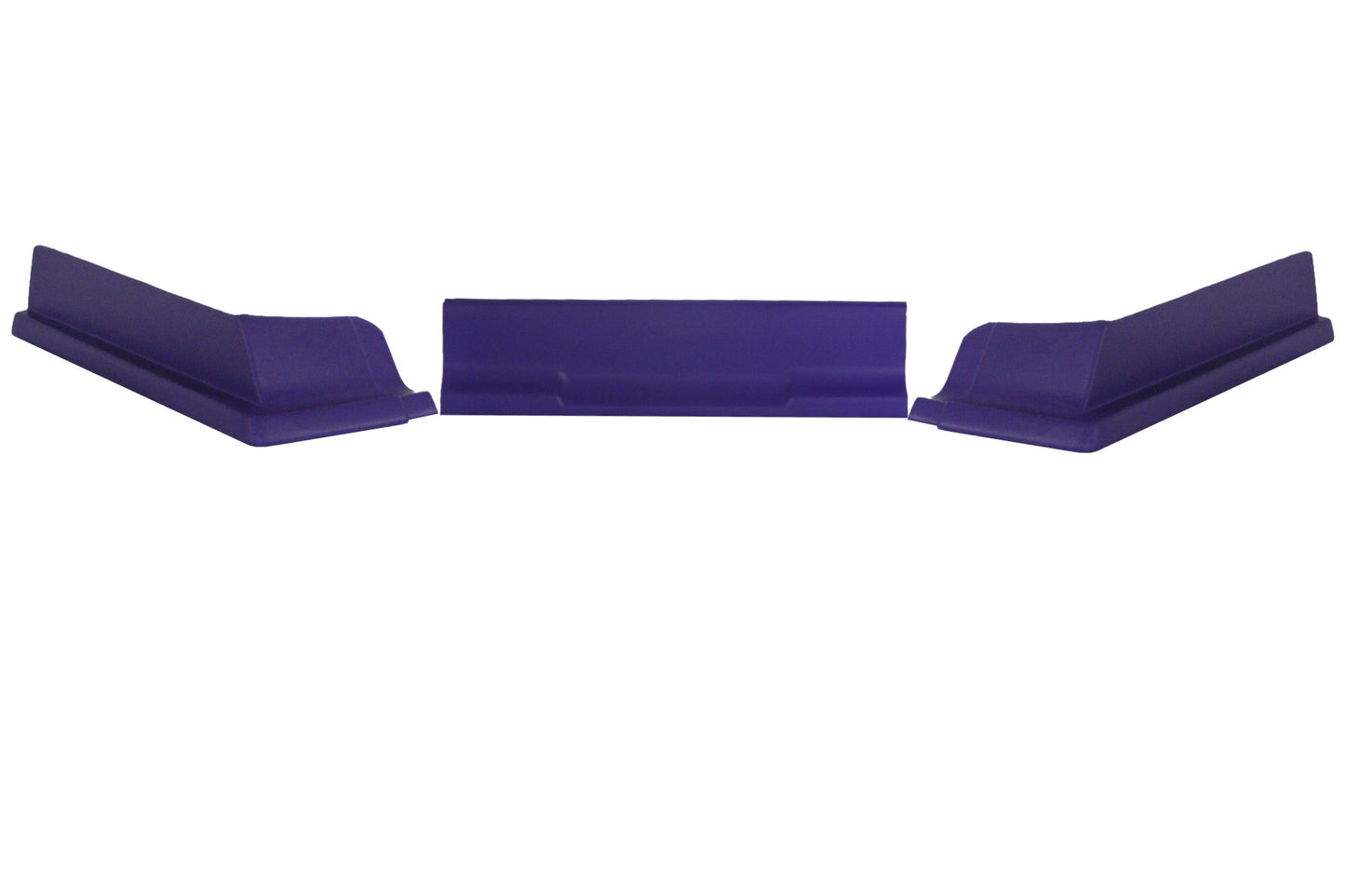 Air Valance - 3 Piece - Plastic - Purple - Dirt Modified - Kit