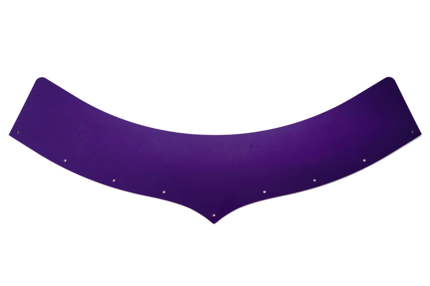 Hood Scoop Extension - 5.5 in Tall - Plastic - Purple - Predator Hood Scoops - Each