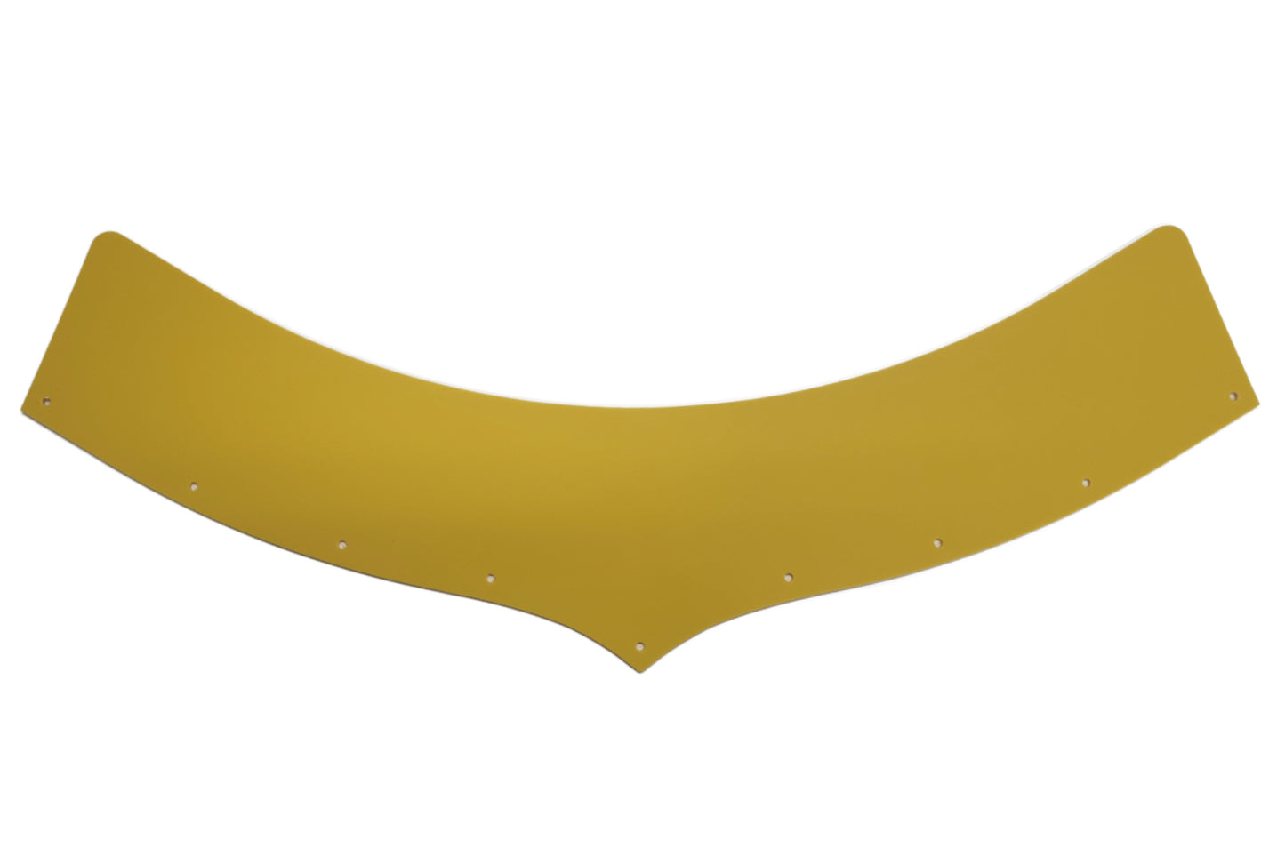 Hood Scoop Extension - 5.5 in Tall - Plastic - Yellow - Predator Hood Scoops - Each