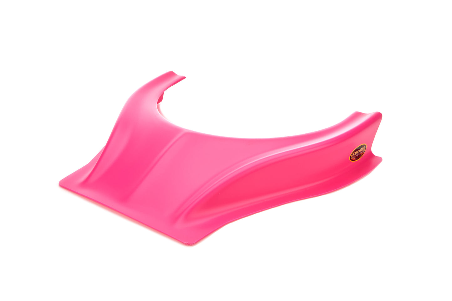 Hood Scoop - Stalker - Dirt - 2.5 in Height - Curved Front - Plastic - Pink - Each