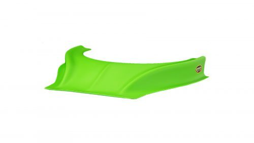Hood Scoop - Stalker - Dirt - 2.5 in Height - Curved Front - Plastic - Extreme Green - Each