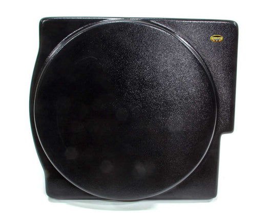 Fan Shroud - 23.5 in Wide - 21 in Tall - 3 in Deep - Cut to Fit - Plastic - Black - Universal - Kit