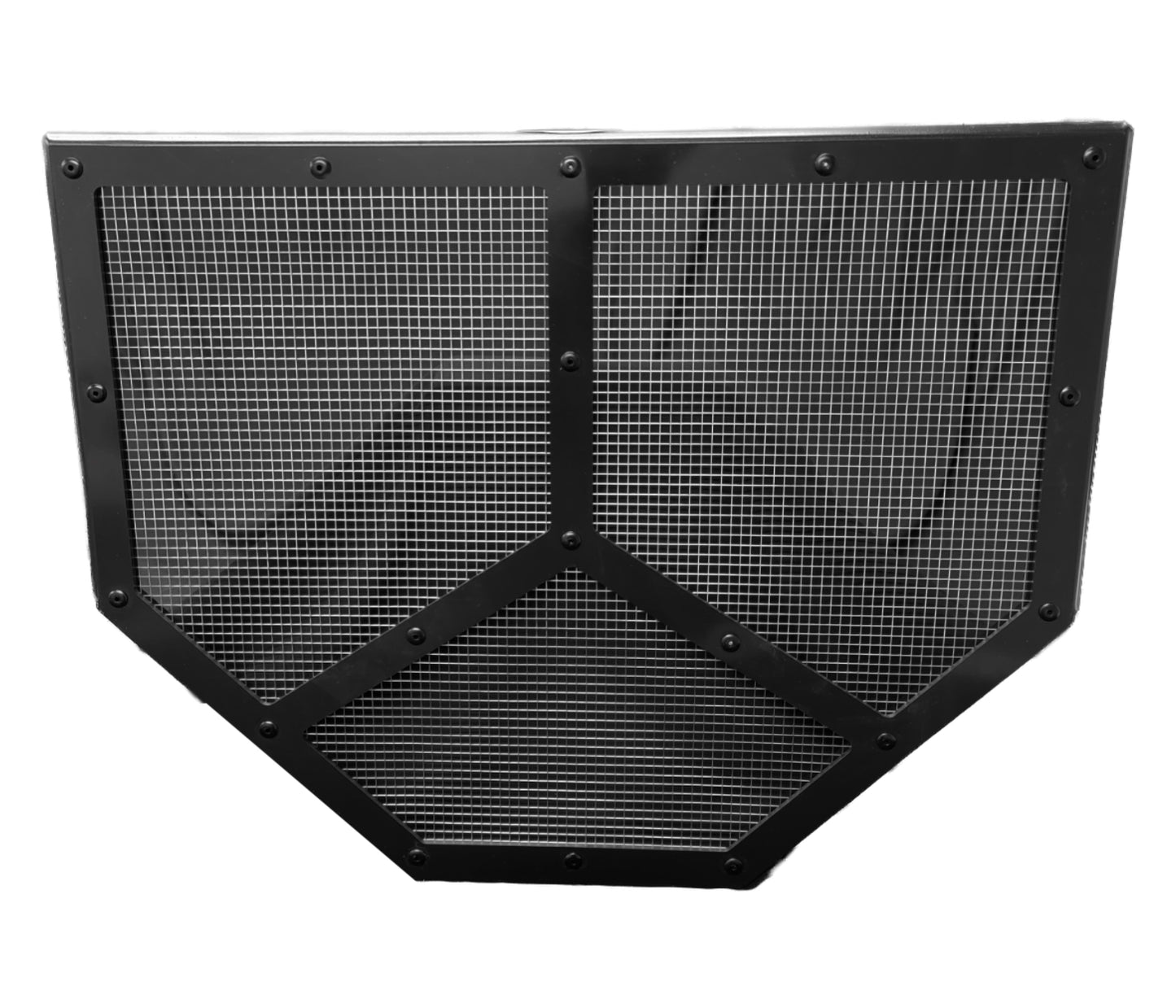 Radiator Screen - Shaker - 24 x 19 in - Plastic - Black - Natural - Modified - Each