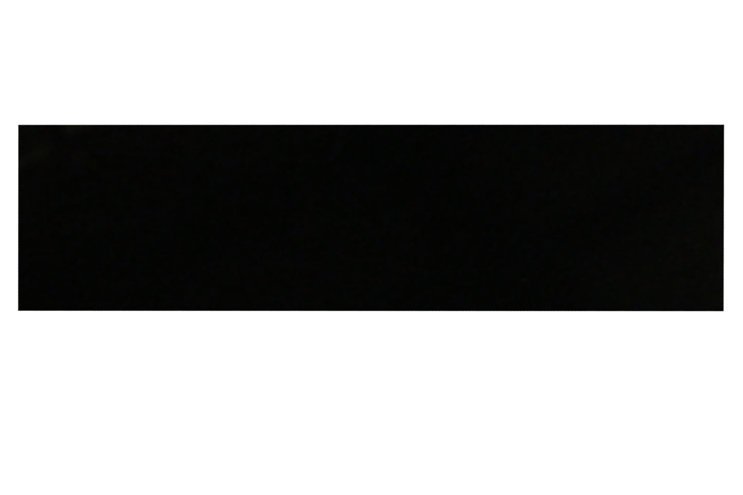 Hood Filler Panel - 70 x 30 in - Plastic - Black - Late Model - Each