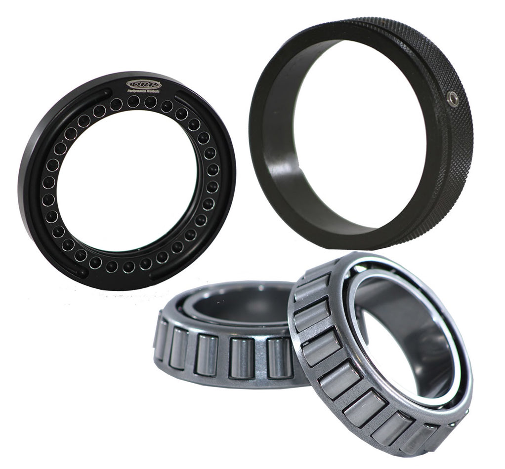 Wheel Bearing Kit - Low Drag - Inner and Outer - Air Gap Seal / Spacer - 2 in Pin 5x5 Hubs - Kit
