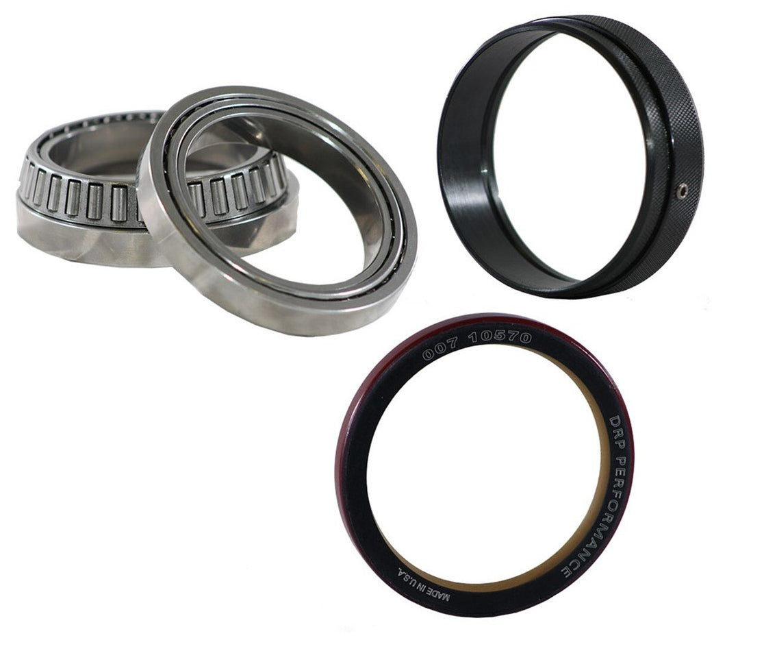 Wheel Bearing Kit - Low Drag - Inner and Outer - Seal / Spacer - 2-7/8 in Pin 5x5 Hubs - Kit