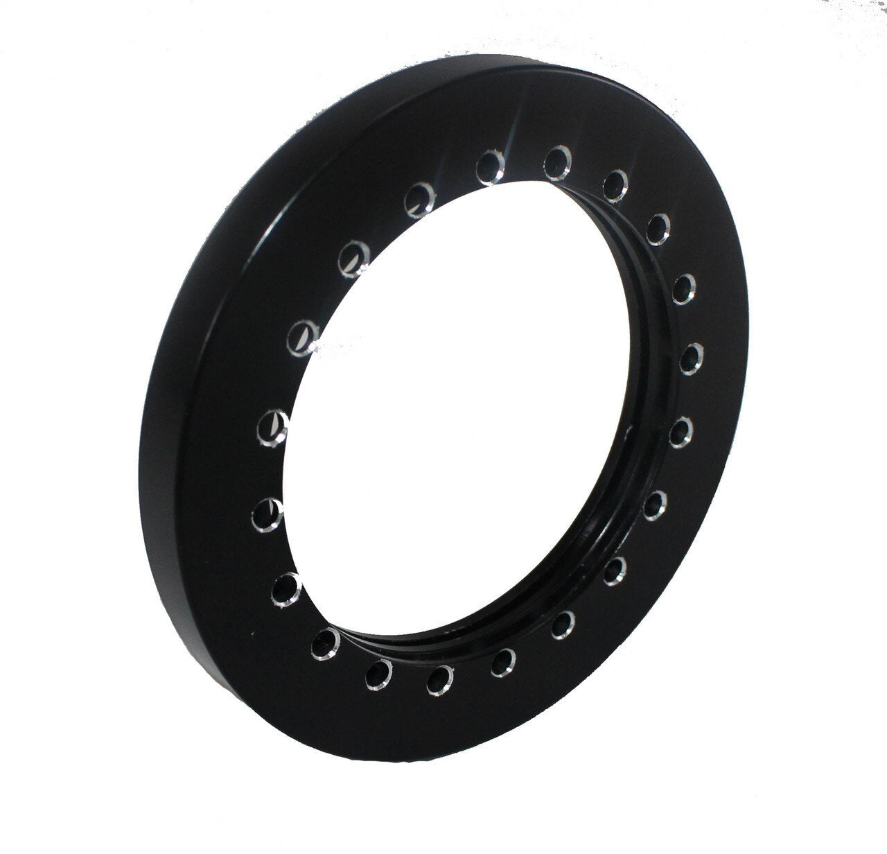 Wheel Hub Seal - Outer - Lip - 3.48 in OD - 2.385 in ID - 0.372 in Thick - Air Gap - Aluminum / PTFE - Wide 5 Hubs - Each