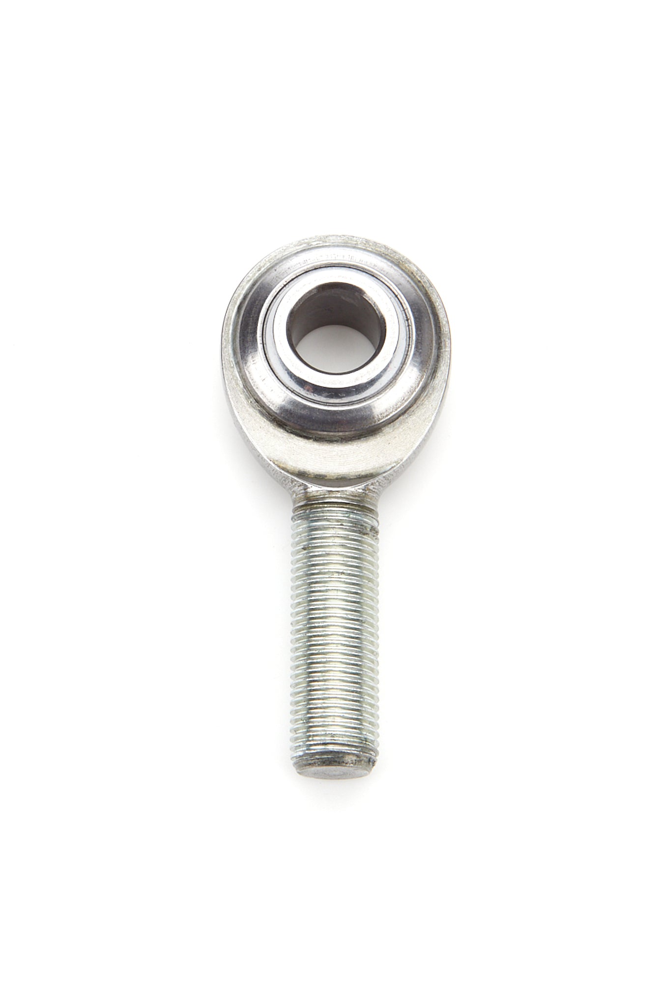 Rod End - Low Friction - Spherical - 0.5 in Bore - 1/2-20 in Left Hand Male Thread - Steel - Zinc Plated - Each