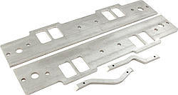 Intake Manifold Spacer - Aluminum - 18 Degree - Small Block Chevy - Kit