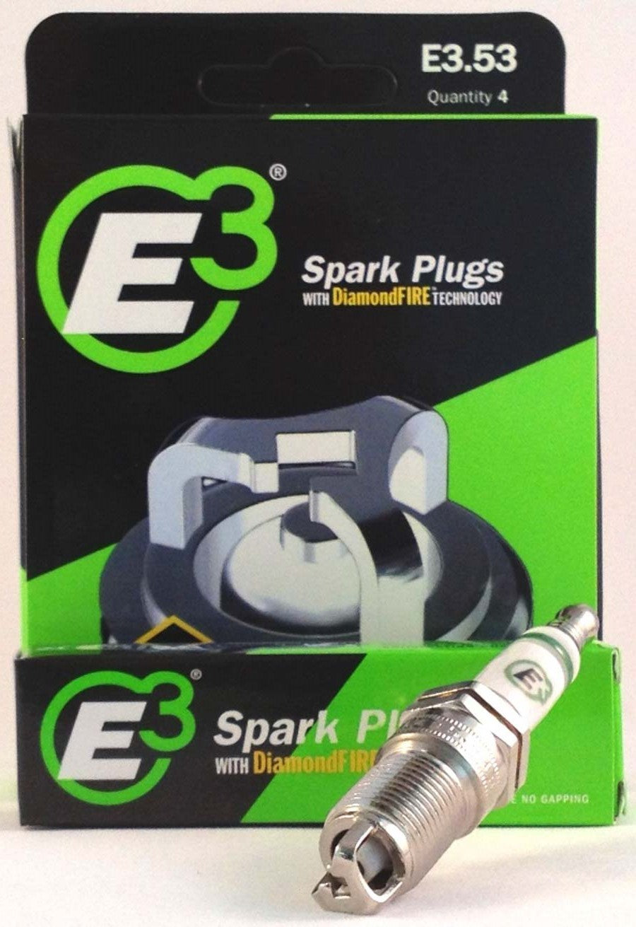 Spark Plug - Diamond Fire - 14 mm Thread - 0.708 in Reach - Tapered Seat - Resistor - Each
