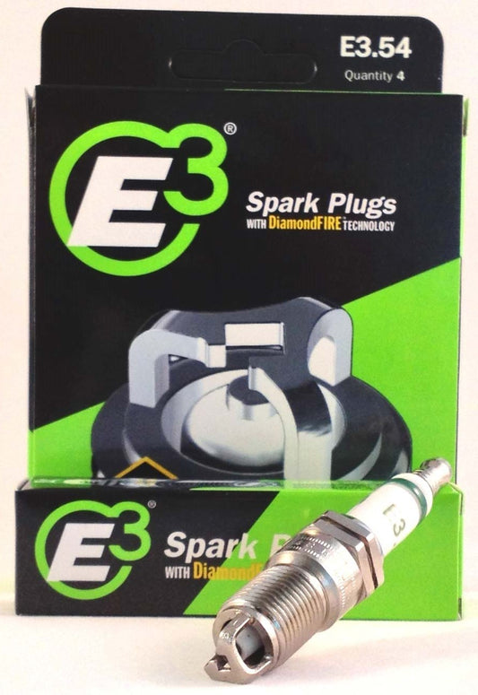 Spark Plug - Diamond Fire - 14 mm Thread - 0.691 in Reach - Tapered Seat - Resistor - Each