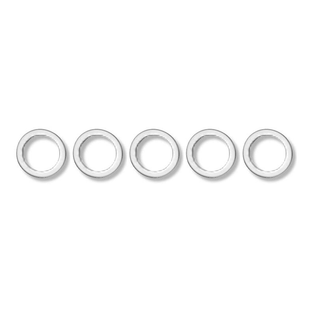 Crush Washer - 10 AN - 7/8 in ID - Aluminum - Set of 5