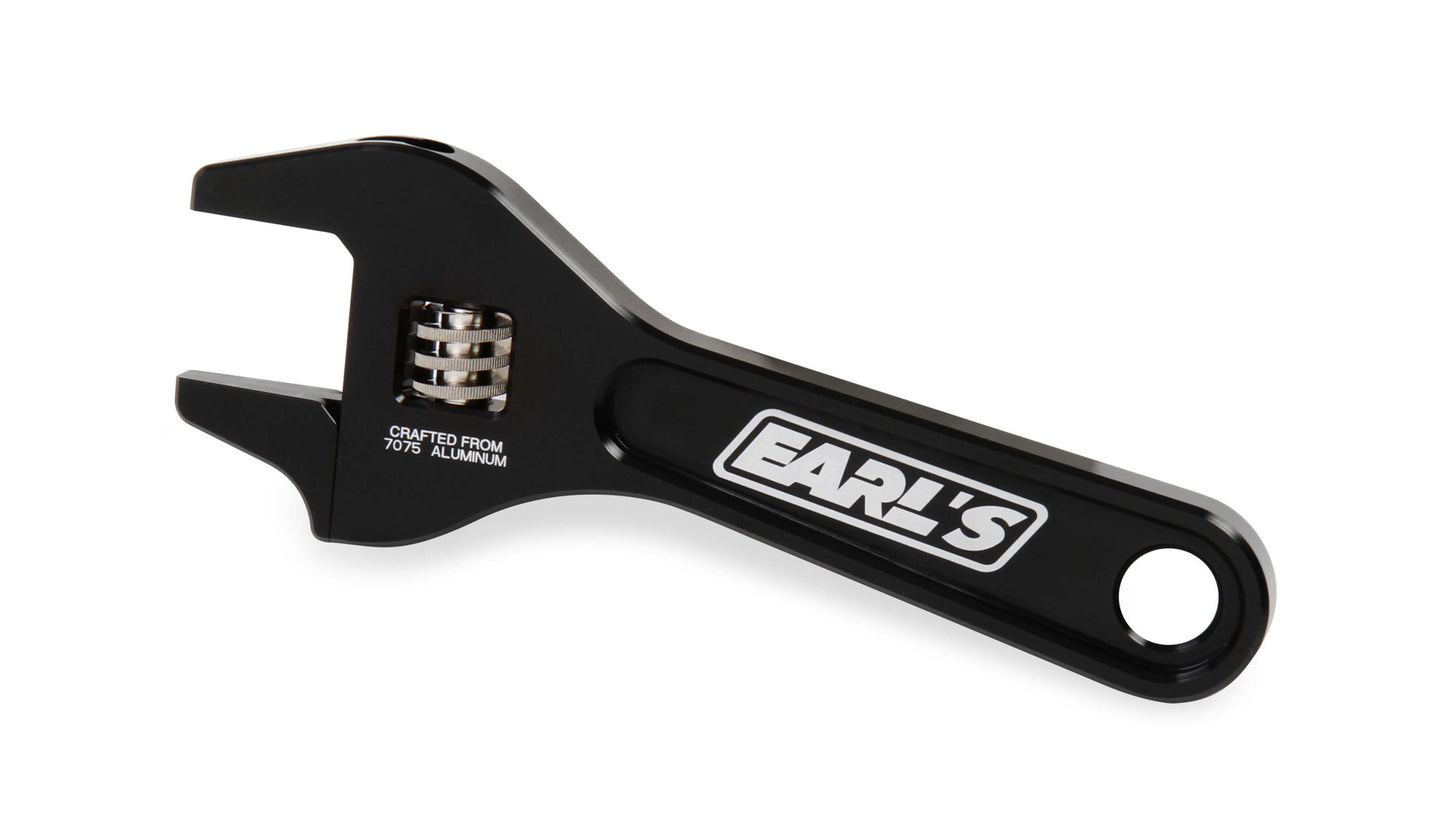 AN Wrench - Single End - Adjustable - Aluminum - Black Anodized - Each