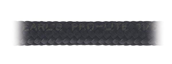 Hose - Pro-Lite 350 - 8 AN - 10 ft - Braided Nylon / Rubber - Black - Each