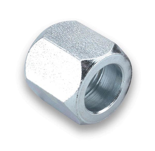 Fitting - Tube Nut - 3 AN - 3/16 in Tube - Steel - Nickel Plated - Pair
