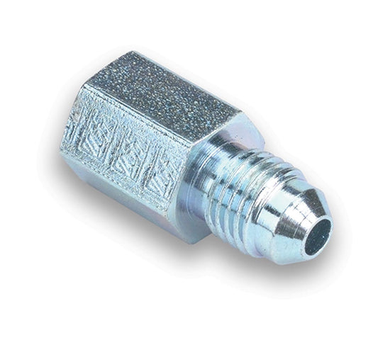 Fitting - Adapter - Straight - 3 AN Male to 1/8 in NPT Female - Steel - Natural - Each