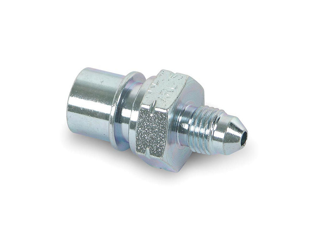 Fitting - Adapter - Straight - 10 mm x 1.00 Inverted Flare Female to 3 AN Male - Steel - Natural - Each