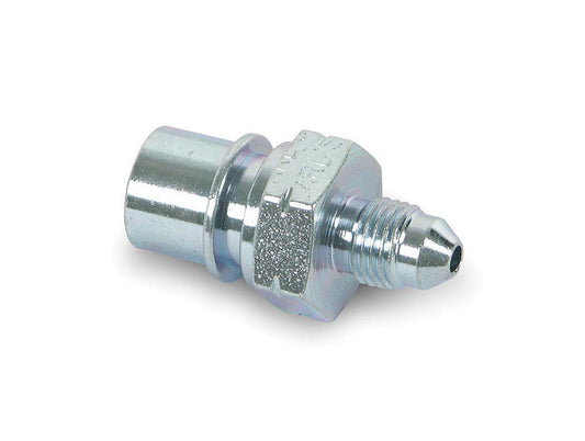 Fitting - Adapter - Straight - 10 mm x 1.00 Inverted Flare Female to 3 AN Male - Steel - Natural - Each