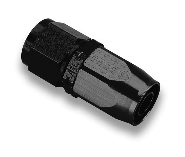 Fitting - Hose End - Ano-Tuff - Auto-Fit - Straight - 20 AN Hose to 20 AN Female - Aluminum - Black Anodized - Each
