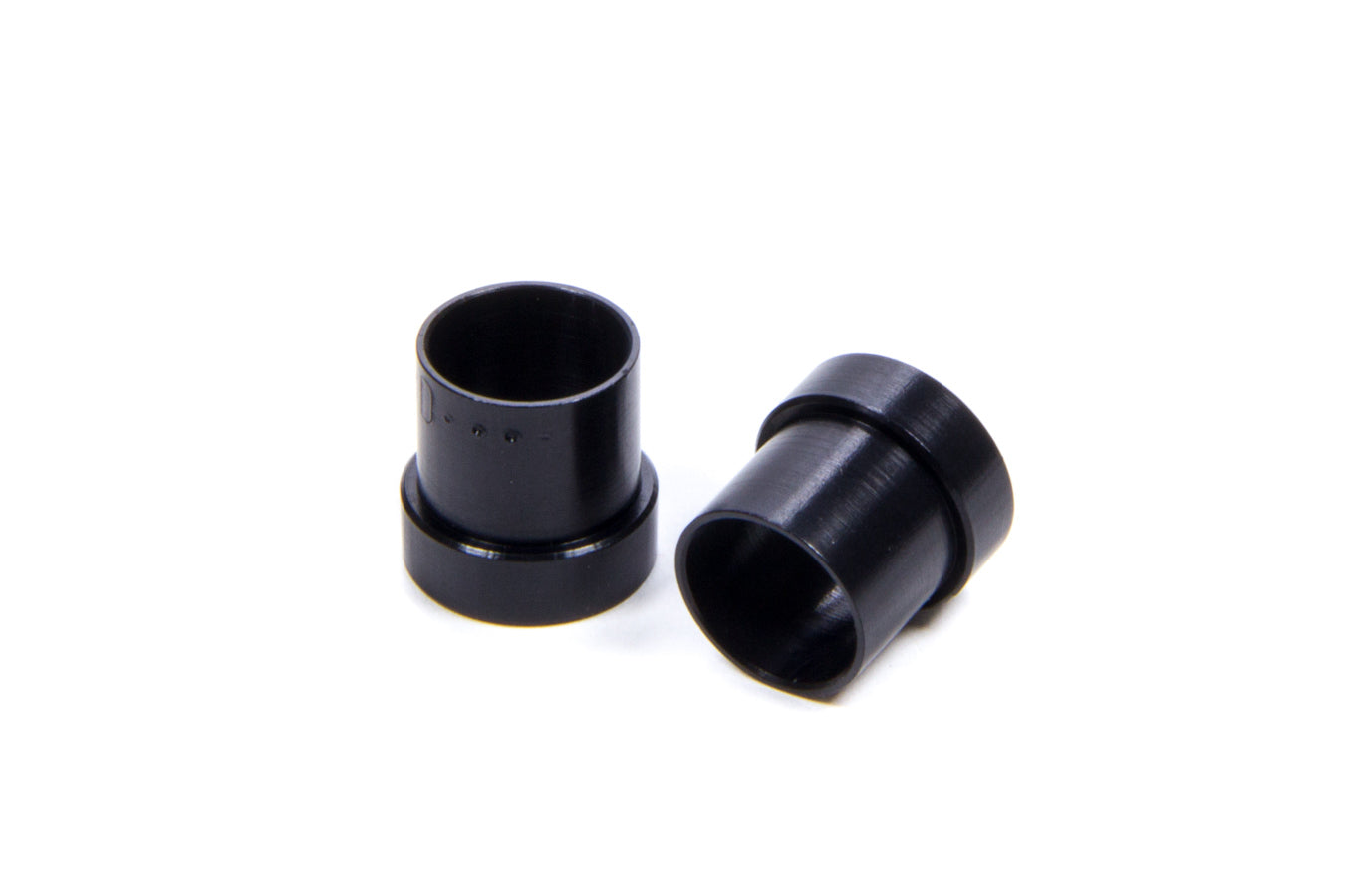 Fitting - Tube Sleeve - 6 AN - 3/8 in Tube - Aluminum - Black Anodized - Pair