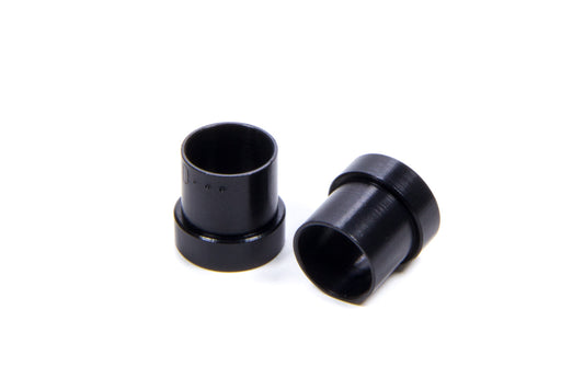 Fitting - Tube Sleeve - 6 AN - 3/8 in Tube - Aluminum - Black Anodized - Pair