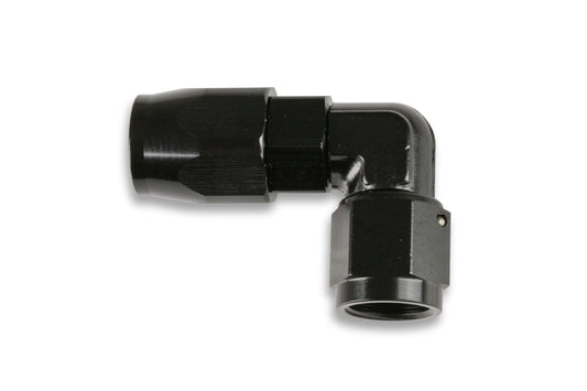 Fitting - Hose End - Ano-Tuff - Swivel-Seal - 90 Degree - Low Profile - 16 AN Hose to 16 AN Female Swivel - Aluminum - Black Anodized - Each