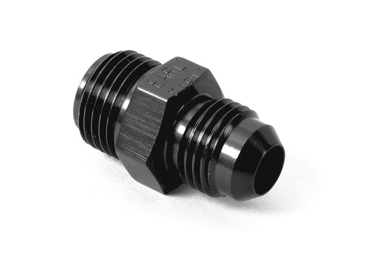 Fitting - Adapter - Straight - 5/8-18 in Male to 6 AN Male - Aluminum - Black Anodized - Each