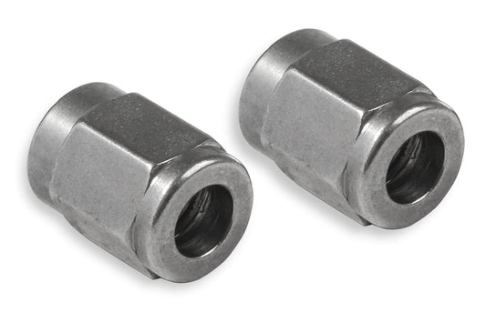 Fitting - Tube Nut - 3 AN - 3/16 in Tube - Stainless - Natural - Pair
