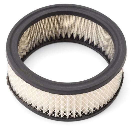 Air Filter Element - Round - 6.375 in Diameter - 3.5 in Tall - Paper - White - Each