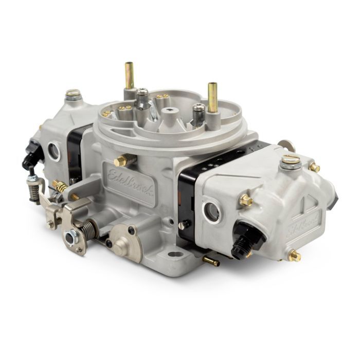 Carburetor - VRS-4150 - Model 4150 - 4-Barrel - 650 CFM - Square Bore - No Choke - Mechanical Secondary - Dual Inlet - Aluminum - Black Anodized / Natural - Each