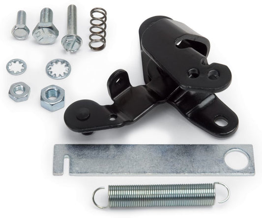 Throttle Lever Adapter - Throttle - Steel - Black Powder Coat - Edelbrock Thunder AVS Carburetors - Ford - Kit