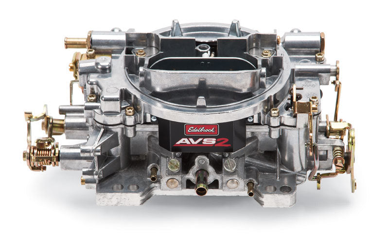 Carburetor - AVS2 - 4-Barrel - 650 CFM - Square Bore - Manual Choke - Mechanical Secondary - Single Inlet - Aluminum - Tumble Polished - Each