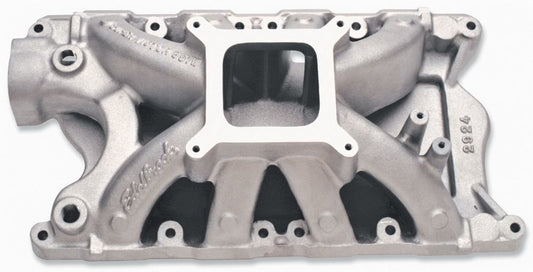 Intake Manifold - Super Victor 351W - Square Bore - Single Plane - Aluminum - Natural - Small Block Ford - Each