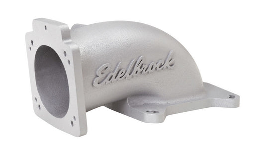 Intake Elbow - Low Profile - 90 mm Max Throttle Body - Aluminum - Natural - Square Bore - Each