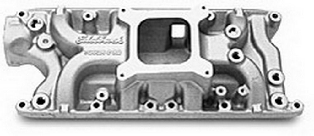 Intake Manifold - Torker II 302 - Square Bore - Single Plane - Aluminum - Natural - Small Block Ford - Each