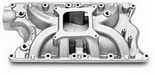 Intake Manifold - Torker II 351W - Square Bore - Single Plane - Aluminum - Natural - Small Block Ford - Each