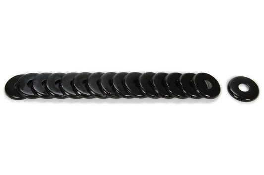 Valve Spring Locator - Outside - 0.060 in Thick - 1.700 in OD - 0.565 in ID - 1.550 in Spring OD - Steel - Set of 16