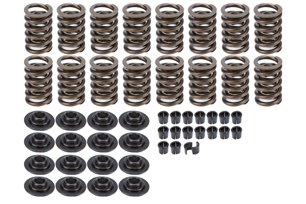 Valve Spring - Sure Seat - Single Spring / Damper - 1.120 in Coil Bind - 1.265 in OD - Small Block Chevy - Set of 16